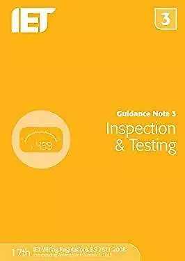 £4.55 • Buy Guidance Note 3: Inspection And Testing Paperback
