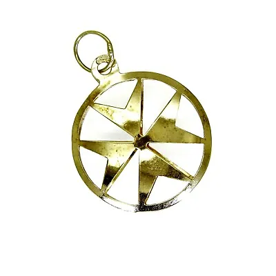 9ct 9k Gold Maltese Cross Pendant • £110