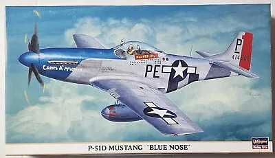 09527 Hasegawa 1/48 P-51D Mustang 'Blue Nose' Model Kit • $68