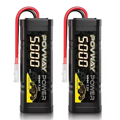 5000mAh 7.2V NiMH Battery With Tamiya Connector For RC Cars RC Truck RC Crawl... • $81.29