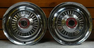 1954 Packard CLIPPER Hub Caps 15  Pair Of 2 Hubcaps 54 Wheel Covers • $49.99