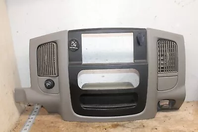 02-05 Ram 1500 - Center Dash Trim Bezel Radio Surround Panel Vents Double Din • $79.99