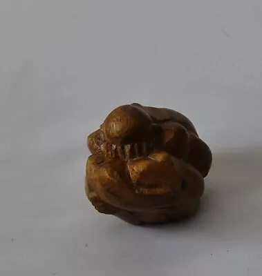 Carved Wood Sumo Wrestler • $17.26