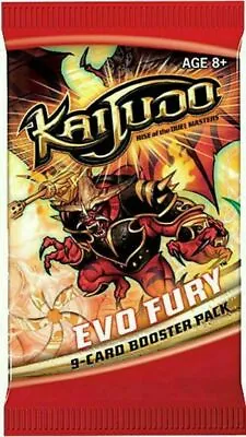 Kaijudo - EVO FURY CARD Booster Pack RISE OF THE DUEL MASTERS • $2.50