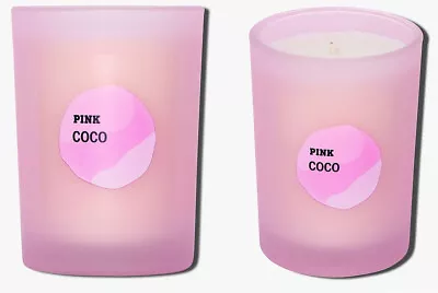 VICTORIAS SECRET PINK COCO SCENTED CANDLE 6.3 Oz; New Free Shipping • $18.99