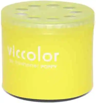 ⭐️⭐️⭐️⭐️⭐VICCOLOR AIR FRESHENER CAN FRAGRANCE GEL CAR/BATHROOM- Lemon Squash • $9.99