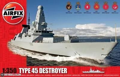 Airfix A12203 1:350th Scale Type 45 Destroyer • £52.49