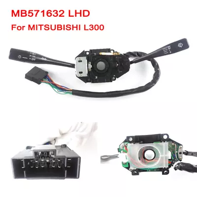 MB571632 LHD Steering Turn Signal Lamp Wiper Switch Fit For Mitsubishi L300 L200 • $45.36