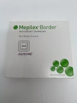 Mepilex Border 295300 4 X4  Silicone Dressing Bed Sores 5 Pack. EXP 2023/08 • $30