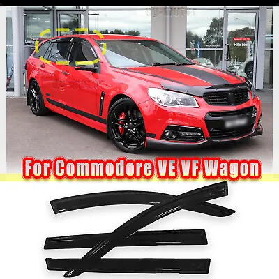 Weathershields Weather Shields For Holden Commodore VE VF Wagon Window Visors • $56.99