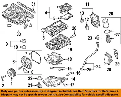 VOLKSWAGEN OEM 09-21 Atlas Cross Sport Engine Parts-Timing Case Plug 06H115418AA • $3.69