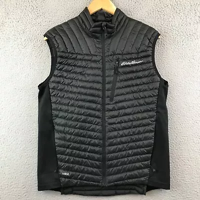 Eddie Bauer Vest Mens Medium First Ascent Stormdown 800 Goose Down Puffer Vest • $39.99