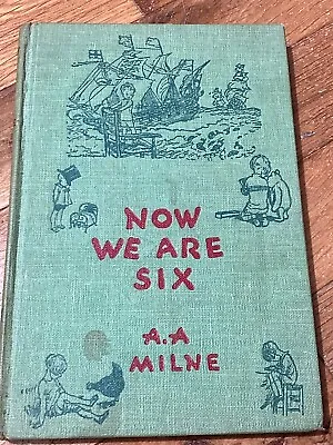 $6.99 • Buy Now We Are Six A.A. Milne 1955 HC