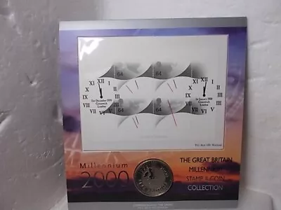 2000 Millenium Moment £5 Coin & Stamp Collection (westminster) • £19.99