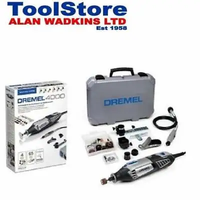 £119.95 • Buy Dremel 4000-4/65 240v Multi Tool With 4 Attachments + 65 Accessories F0134000JR