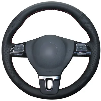 For Volkswagen VW Amarok Steering Wheel Cover Custom Full Wrap Jetta Caddy EOS • $34.98