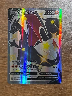 $150 • Buy Pokémon TCG Charizard V Champion's Path 079/073 Holo Secret Rare