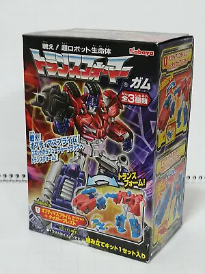 Kabaya Transformers Gum Part 5 War For Cybertron Optimus Prime Plastic Model Kit • $79
