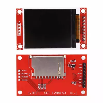 LCD Display Module1.8 Inch 4-Wire SPI TFT LCD Display Module Driver With PCB 12 • $12.65