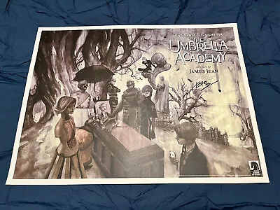 The Umbrella Academy LE Lithograph Signed Gerard Way My Chemical Romance • $280