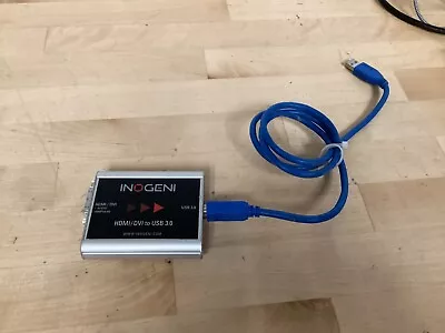 INOGENI HDMI DVI To USB 3.0 Video Capture Card DVIUSB  & DVI To HDMI Adapter • $30