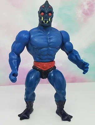 He-man Masters Of The Universe MOTU Vintage 1984 Webstor Blue Figure  • $7.16