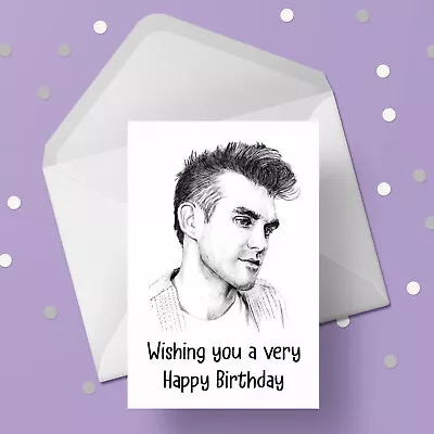 Morrissey Birthday Card 01 • £3.45