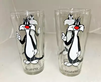 Sylvester Vintage 1973 Looney Tunes Warner Brothers Pepsi Pint Glass • $10