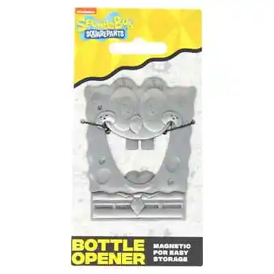 Spongebob Squarepants Bottle Opener Fridge Magnet RARE Nickelodeon LE • $19.99