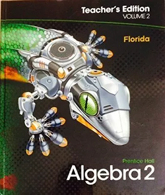 PRENTICE HALL ALGEBRA 2 VOL. 1 TEACHER'S EDITION By Randall I. Charles & Basia • $38.49