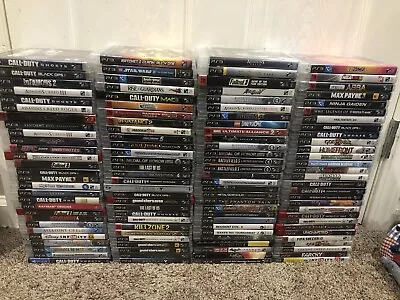 $6.25 • Buy PS3 Games (Sony PlayStation 3)!! Great Titles And Low Prices! Nice Selection