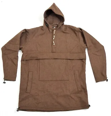 Bushcraft Anorak Smock Made From Wool Type Army Military Surplus Blanket Outdoor • £54