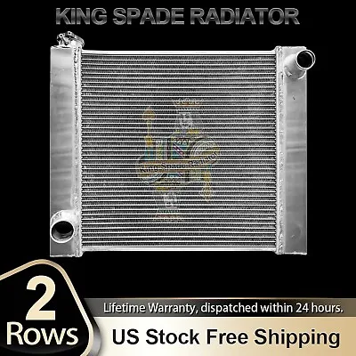 2Row Universal Aluminum Radiator For Ford / Mopar 22  X 19  X3.50'' Single • $89