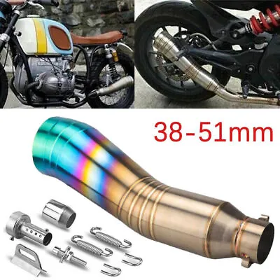 38-51mm Slip On Motorcycle Exhaust Muffler Pipe DB Killer Dirt Bike Street Bike • $55.60