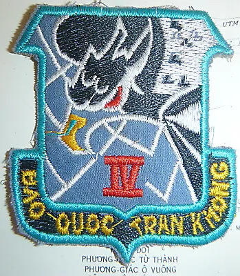 VNAF Patch - Air Wing / South Air Division 4 - BINH THUY IV - Vietnam War M.357 • $24.44