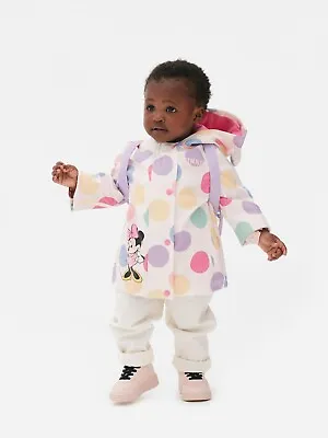 Disney Minnie Mouse Polka Dot Raincoat Size 18M-24M (92cm-36.22inch) • $30