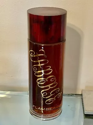 ORIGINAL COLOGNE FLAMBEAU BY FABERGE 10 Oz VINTAGE FULL SPLASH Giant 7” Tall • $235