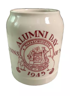 Antique 1945 MIT Massachusetts Institute Of Technology Alumni Day Coffee Mug Cup • $137.15