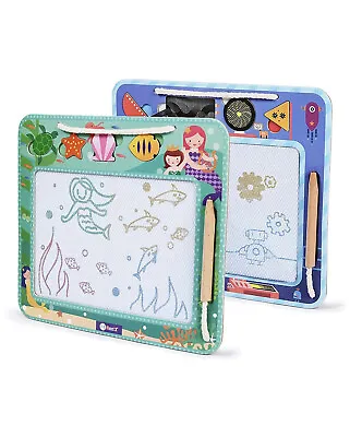 NextX Magnetic Drawing Board Portable Mini Magna Doodle Scribble Board For T BN • £21.89