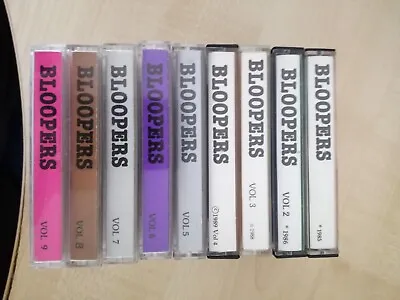 £25 • Buy Radio Bloopers Cassette Tapes. Used In Good Condition.