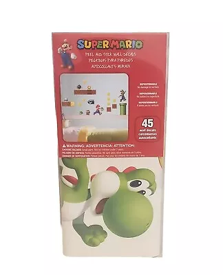 Super Mario Bros. 45 Wall Decals Stickers Peel And Stick • $9.99