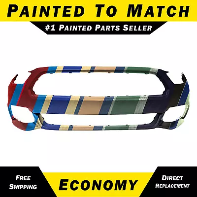 NEW Painted To Match Front Bumper Cover For 2015 2016 2017 Ford Mustang 15 16 17 • $322.76