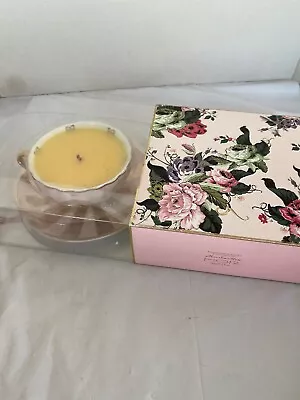 MOR COSMETICS MARSHMALLOW FRAGRANT TEA CUP CANDLE BOUGIE PARFUMEE NEW Valentines • $85