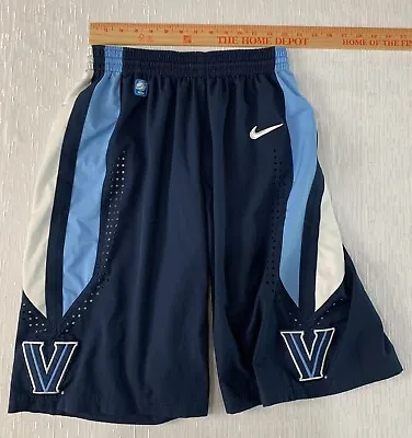 Nike Villanova Wildcats NCAA Basketball Shorts Men’s Size Medium Blue • $50