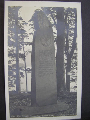 £1.29 • Buy Postcard - Friars Crag - The Ruskin Monument - Derwentwater Keswick Cumbria 1909
