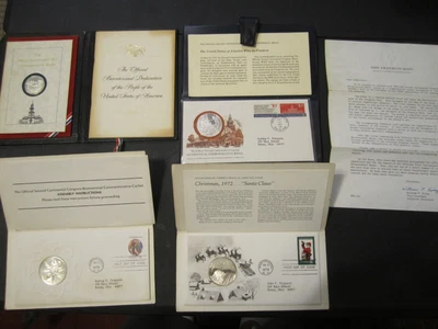 $76.45 • Buy Misc Lot  (4)) Sterling Silver Medals