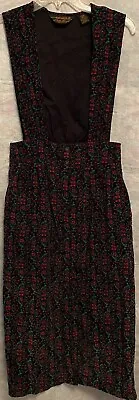 VTG Eddie Bauer Women's Corduroy Dress Jumper Pockets Prairie Cottage Core Sz S • $59.99