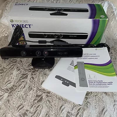 Xbox 360 Kinect Sensor Bar And Game Bundle Microsoft 1414 Kinect Adventures • $29.99