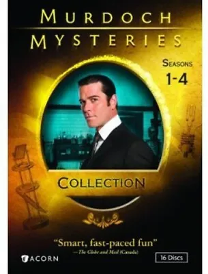 Murdoch Mysteries Collection: Seasons 1 -4 (16pc) New Dvd • $158.53