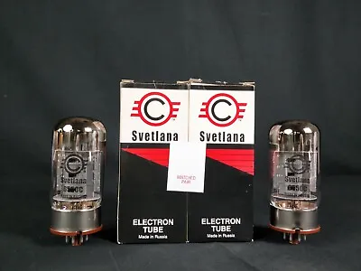 Svetlana 6550C Vacuum Tube Matched Pair In Excellent Working Condition • £184.98